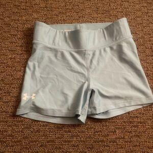 Under Armour Women's Sky Blue Athletic Shorts